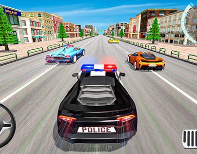 Police Car Chase Racing