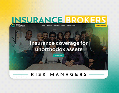 Insurance Brokers Landing Page