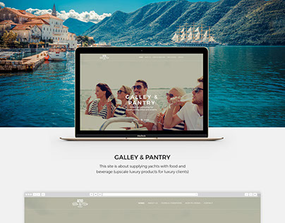 Galley & Pantry Website | Luxury services for yachts