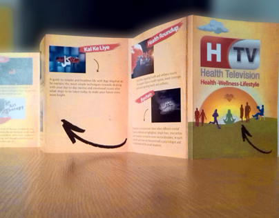 Flyer Design for HTV (health television)