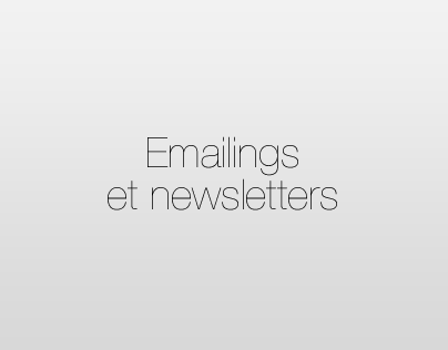 Emailings et Newsletters