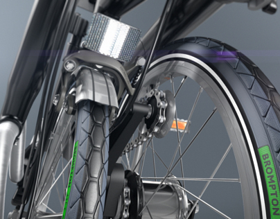 Brompton Bike Folding Animation