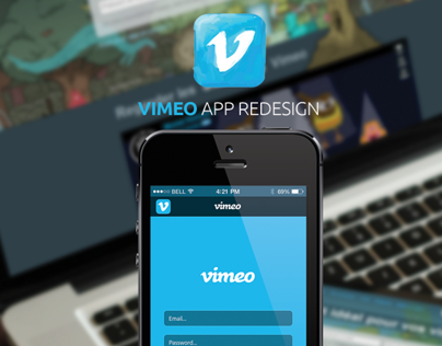 Vimeo app redesign
