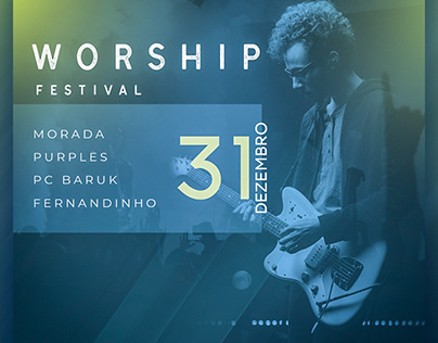 Social Media Banner - Worship Festival