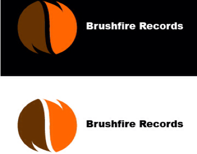 BrushFire Records logo redesign