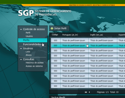 SGP - Sistema de Gerenciamento de Preferências