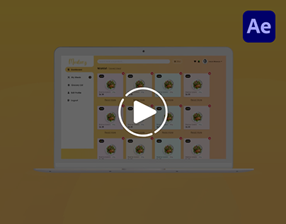 Mealery Dashboard App Launch Video