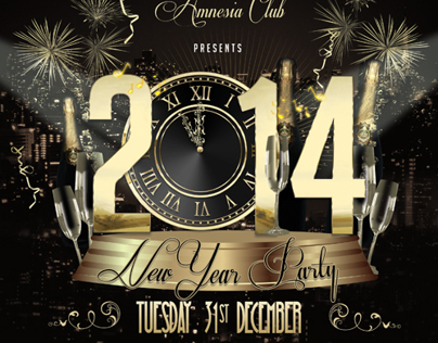 New Year Party Poster