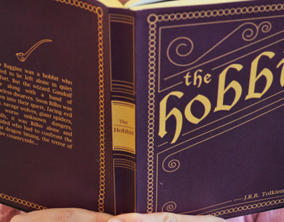 The Hobbit / Book Cover / Jacket