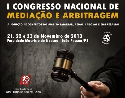 I Congresso Nacional de Mediação e Arbitragem / PB