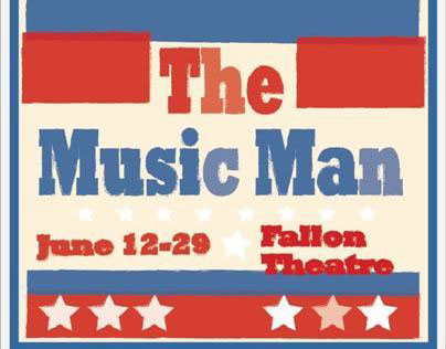 The Music Man - Hatch Show Print