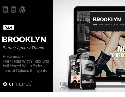 Brooklyn - Creative Responsive WordPress Theme