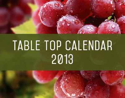 Table Top Calendar for Marhaba