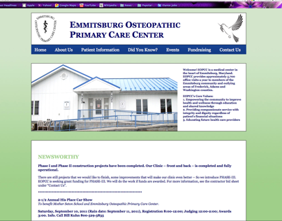EOPCC 60 page Website Redesign
