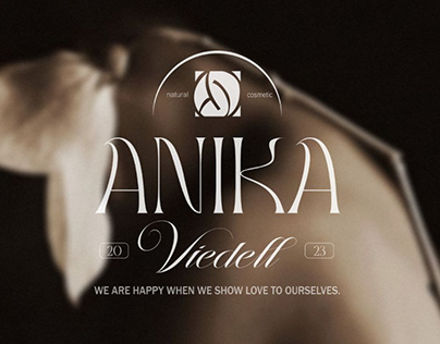 Logo Design ANIKA Viedell natural cosmetics