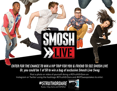 Smosh Live 5 Gum Poster