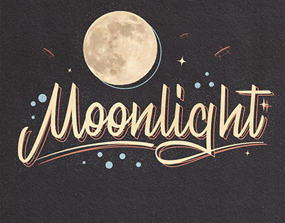 Moonlight Lettering