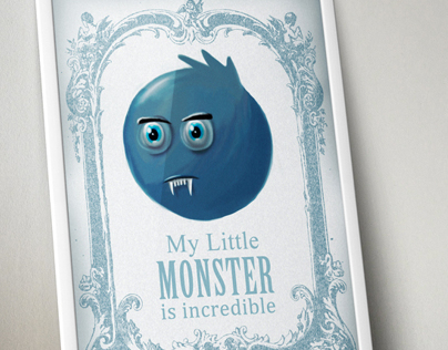 My Little Monster Poster