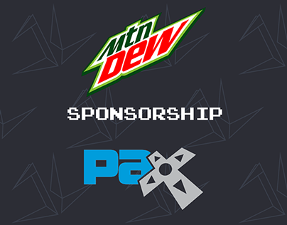 Pax / Mountain Dew Sponsorship