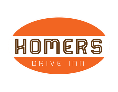 Homers Drive Inn - Brand Design