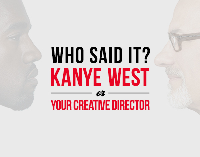 Kanye vs Creative Director