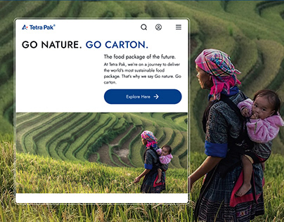Tetra Pak — corporate website redesign
