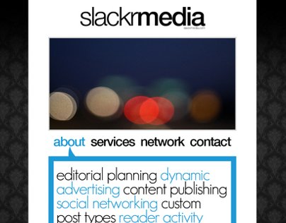 SlackrMedia Mockup (2011)
