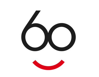 60th anniversary logos