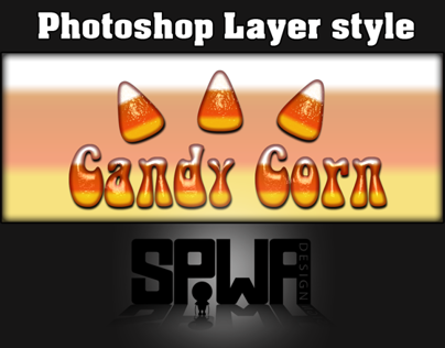 Candy Corn Photoshop Layer Style