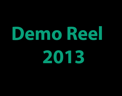 Demo Reel 2013