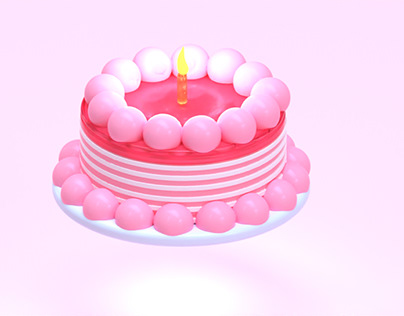 Strawberry Jelly Cake