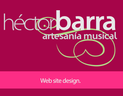 Web Site Artesanía Musical