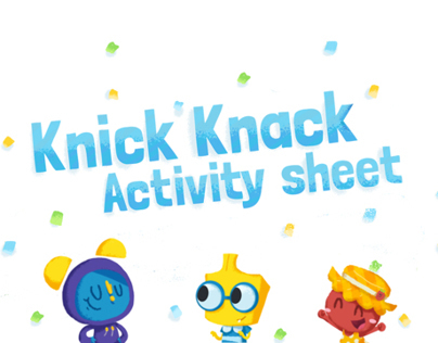 Knick Knack Activity Sheet