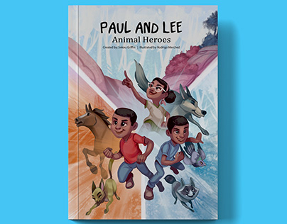 Paul and Lee animal heroes - Children's book