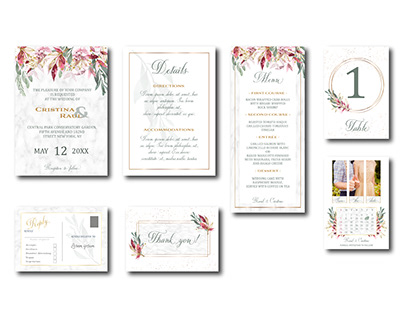 Wedding Invitation & Stationery