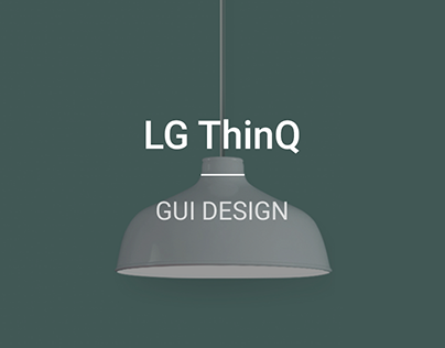 LG ThinQ UI Design