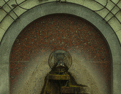 Small fountain in Izhevsk