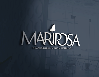 Diseño de Logo. Mariposa - Psycotherapy (USA)