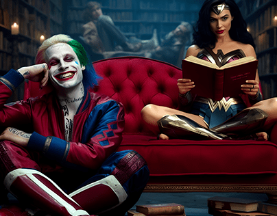 Joker and Wonder Woman