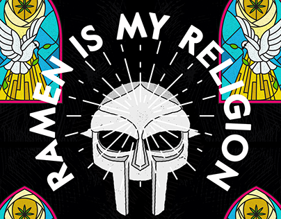 ramen is my religion - poster