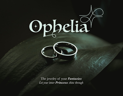 Ophelia Fantasy Jewelry | Brand Identity