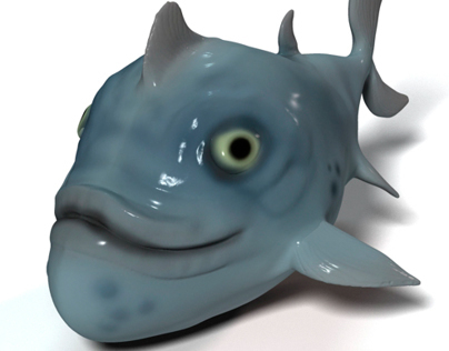 Testing 3d Rendering software with the same fish model