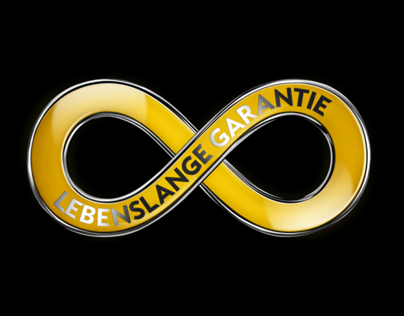 OPEL "Lebenslange Garantie" logo animation