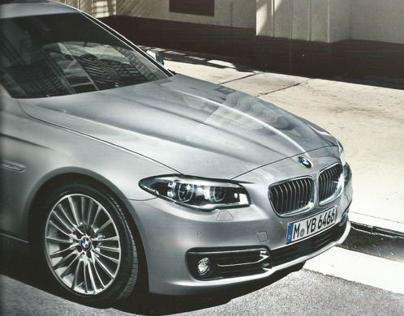 BMW 5 Series brochure (Arabisation & copywriting)