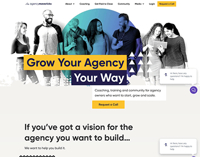 Digital Marketing Agency Website Design
