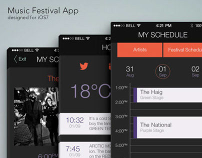 Music Festival App