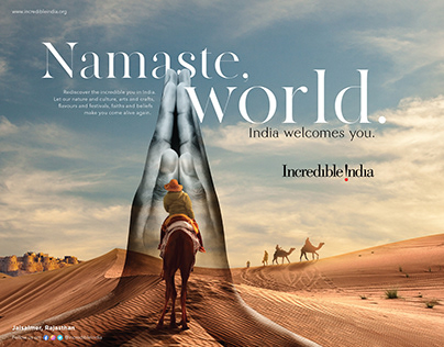 Incredible India. Namaste World