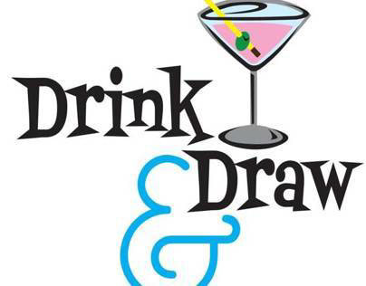 Drink and Draw Logo