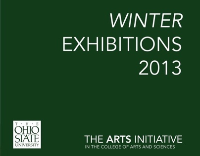2013 Winter Exhibitions Hotcard