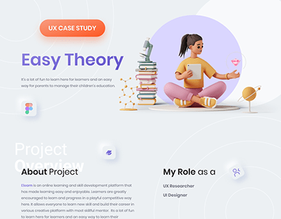 Easy theory - Academic eLearning App Design Case Study